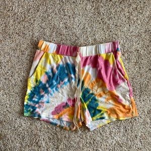 Bibi tie dye shorts